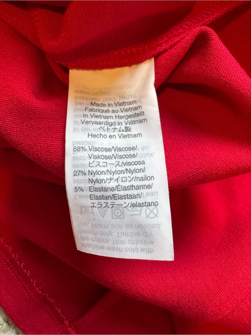 J. Crew Red Ponte Shift Dress - Picture 9 of 9